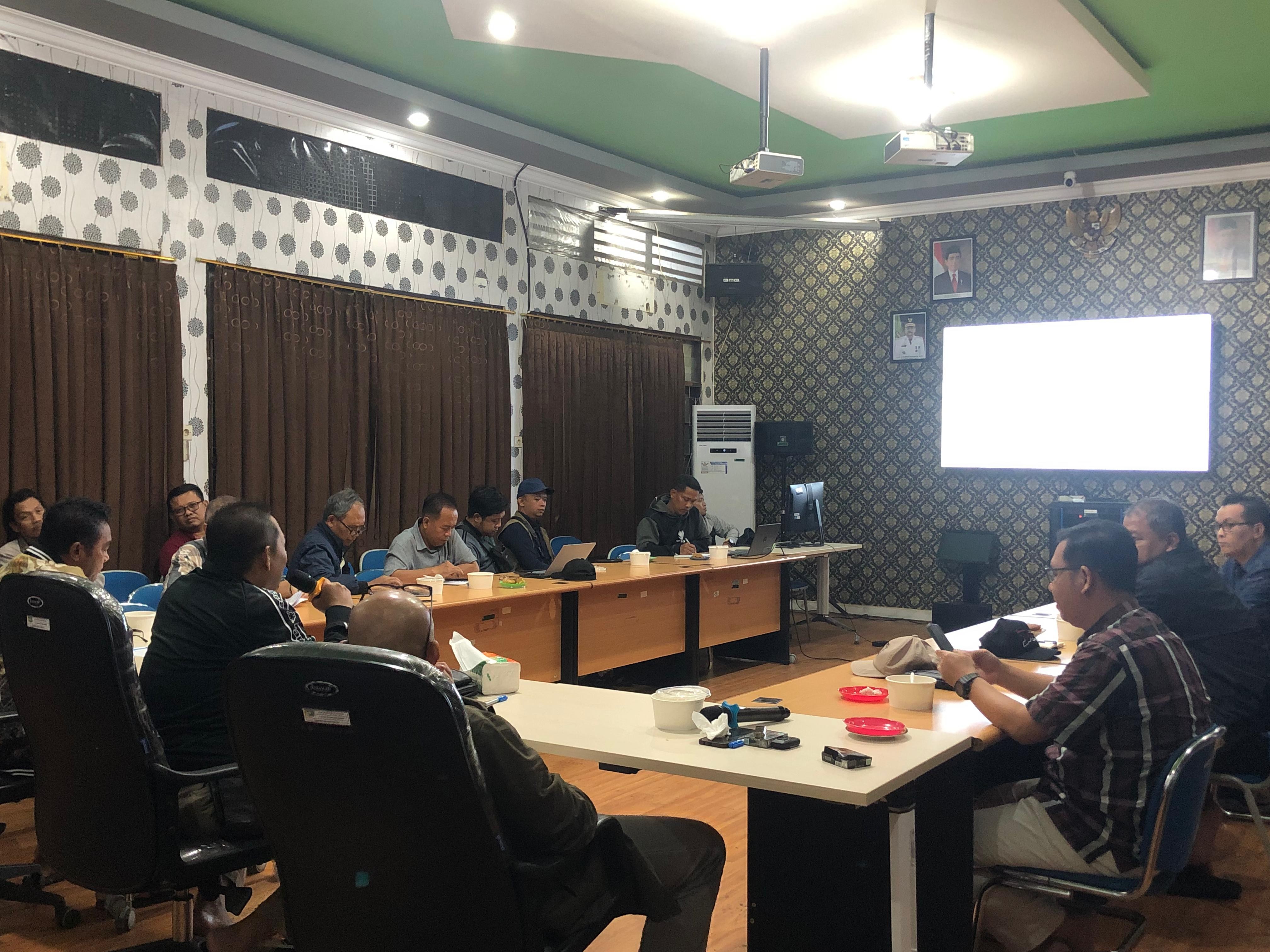 RAPAT TAPD AGENDA PERGESERAN BELANJA TIDAK TERDUGA (BTT) DAN HAL HAL LAINNYA YANG DIANGGAP PERLU TAH