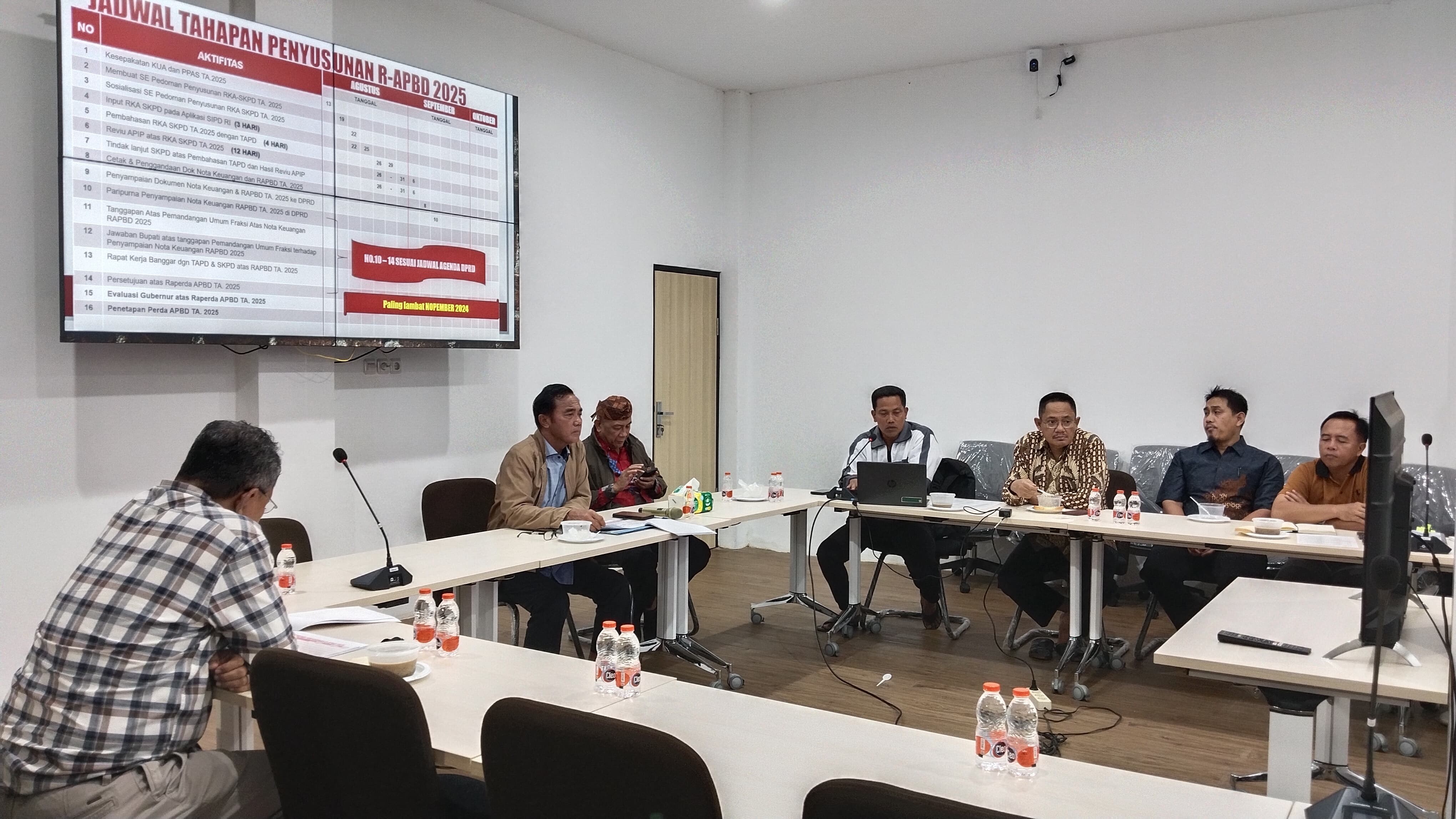 Rapat Penyamaan Persepsi Pembahasan RKA Tahun 2025.